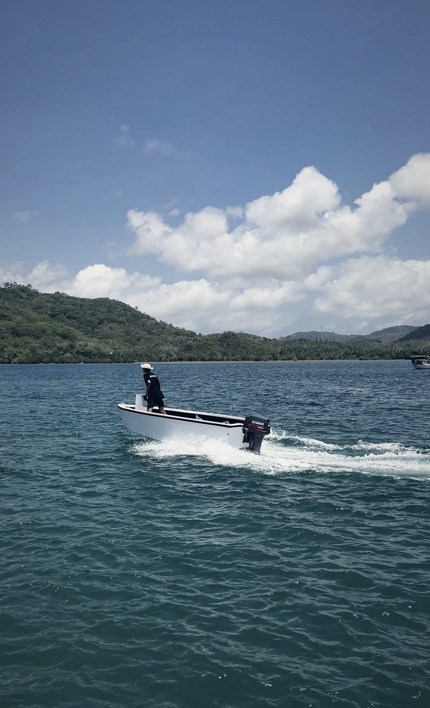 Attack Tender running with Yamaha outboard